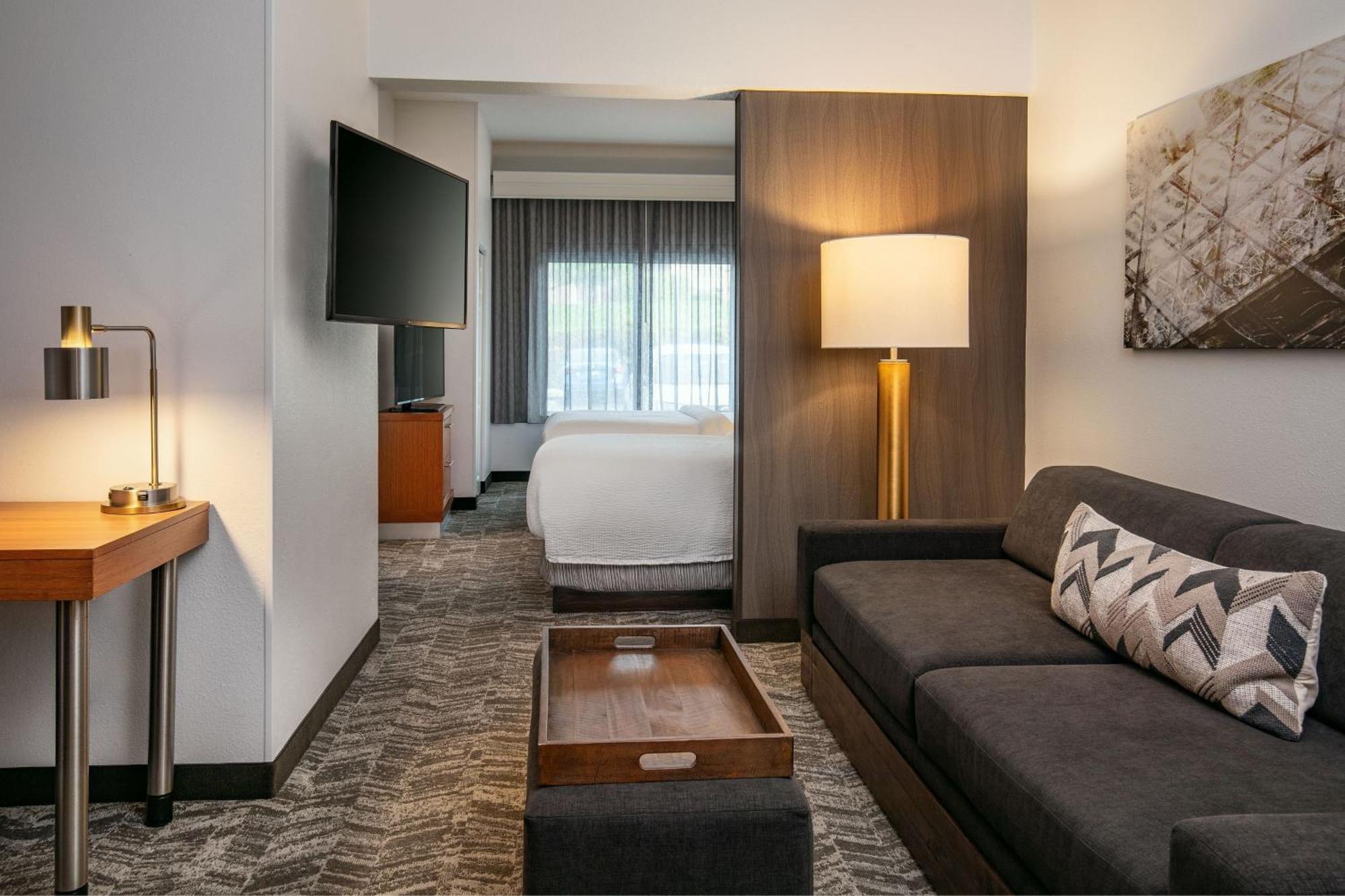 Larger Studio with Queen Bed, Bathtub and Trundle Sofa - Mobility Access/Hearing Accessible